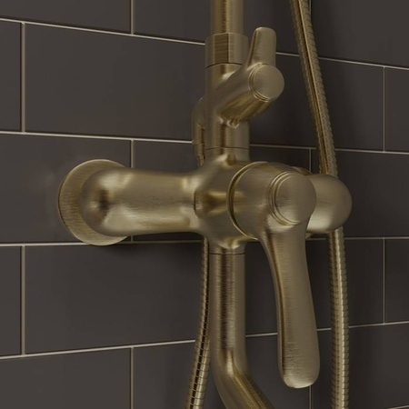 Душевая система  IDDIS Oldie OLDBR3Fi06, бронза